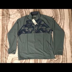 ADIDAS GOLF Green  Pullover JACKET sz Large